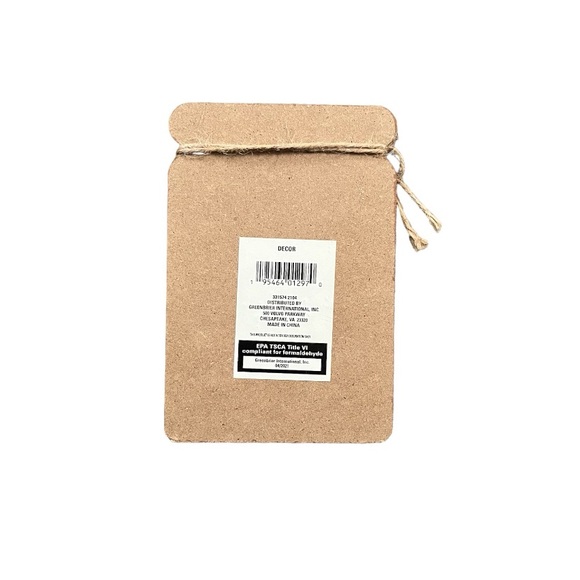 Wooden Graphic standup decor - Picture 2 of 2